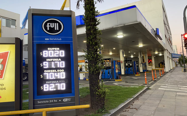 Cómo quedó el precio de los combustibles en Córdoba tras el último